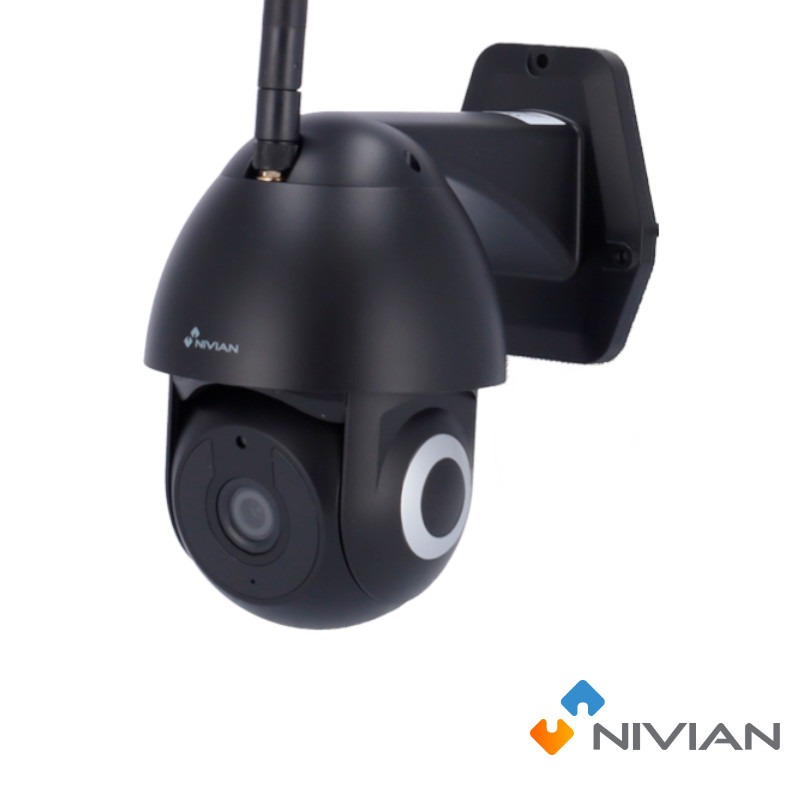 Nivian 4MP Bestuurbare Wi-Fi Camera | Autotracking & Audio – 0S2B