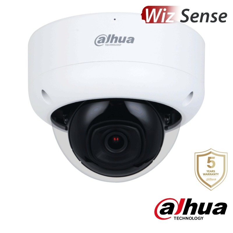 Dahua Full HD IP dome - 50m - 2.8mm - Starlight - WizSense - HDBW3241E-AS