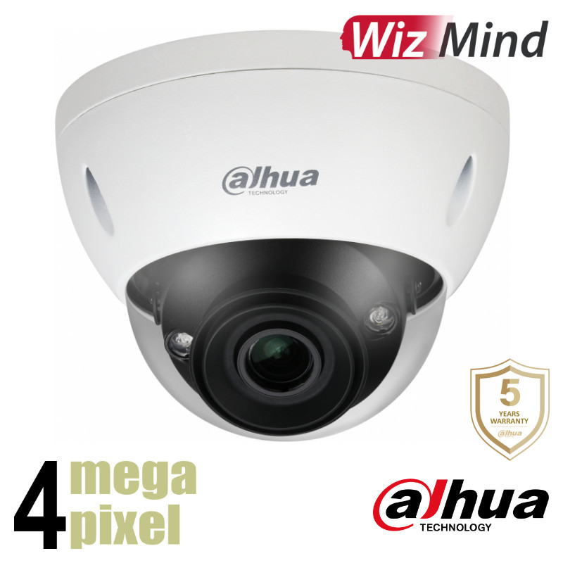 Dahua 4MP IP dome - 40m - motorzoom - Starlight - WizMind - HDBW5442E-ZE