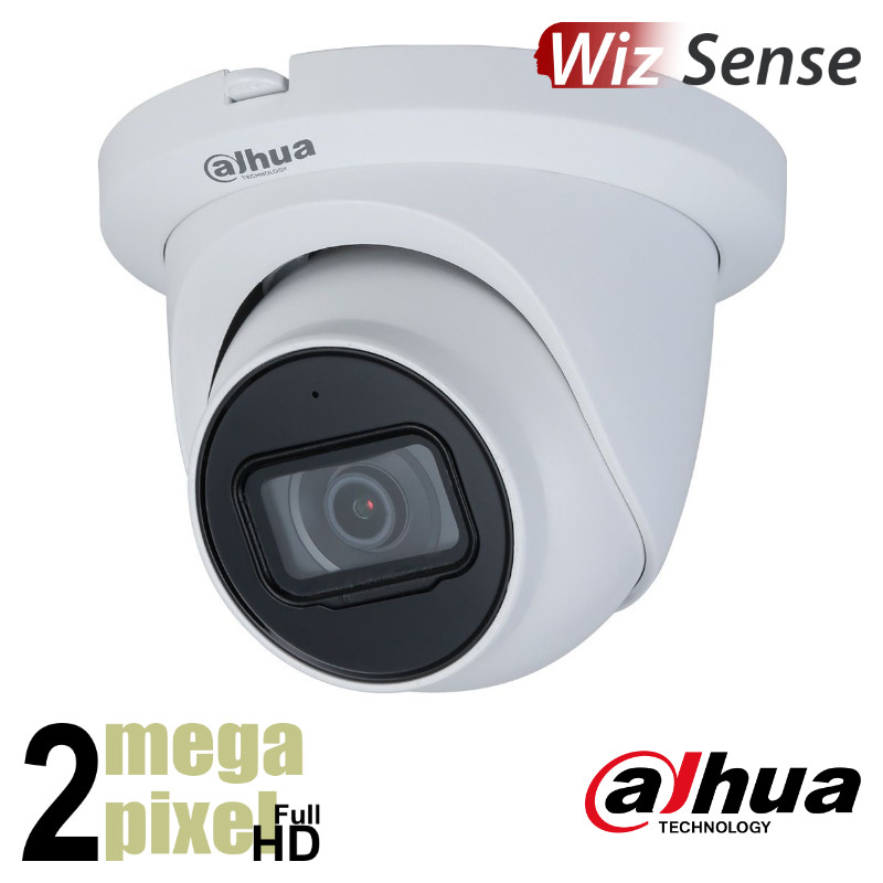 Dahua Full HD WizSense IP camera - 2.8mm lens - 50m nachtzicht - microfoon - HDW3241TM-AS