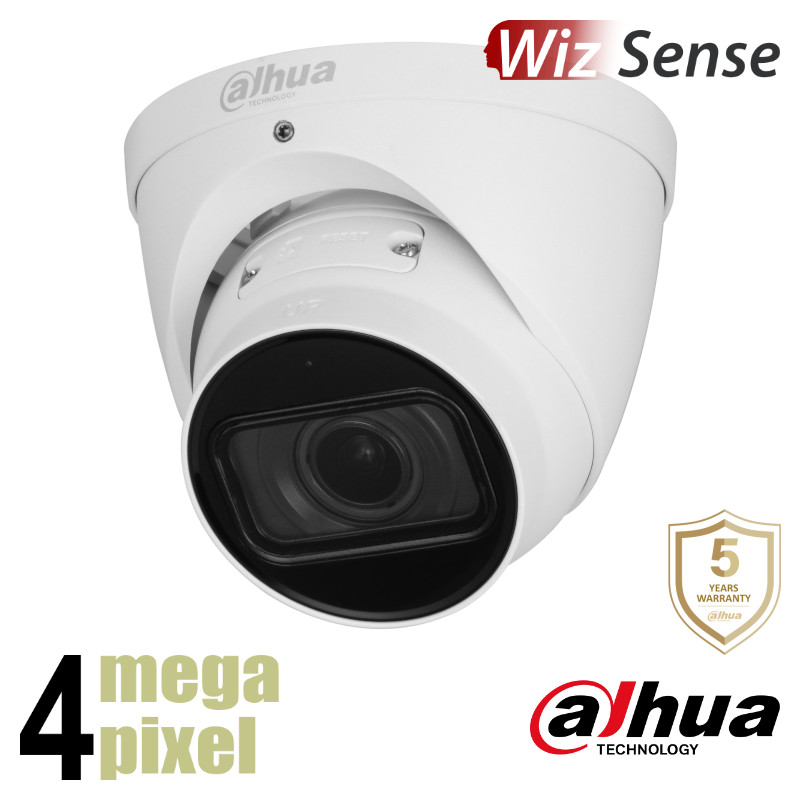 Dahua 4MP IP camera - WizSense - motorzoom 2.7-13mm - Microfoon - starlight - HDW3441T-ZS
