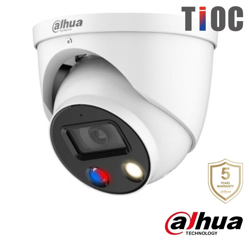Dahua 4MP IP dome - 30m - 2.8mm - Dual Light - TiOC - HDW3449H-AS-PV
