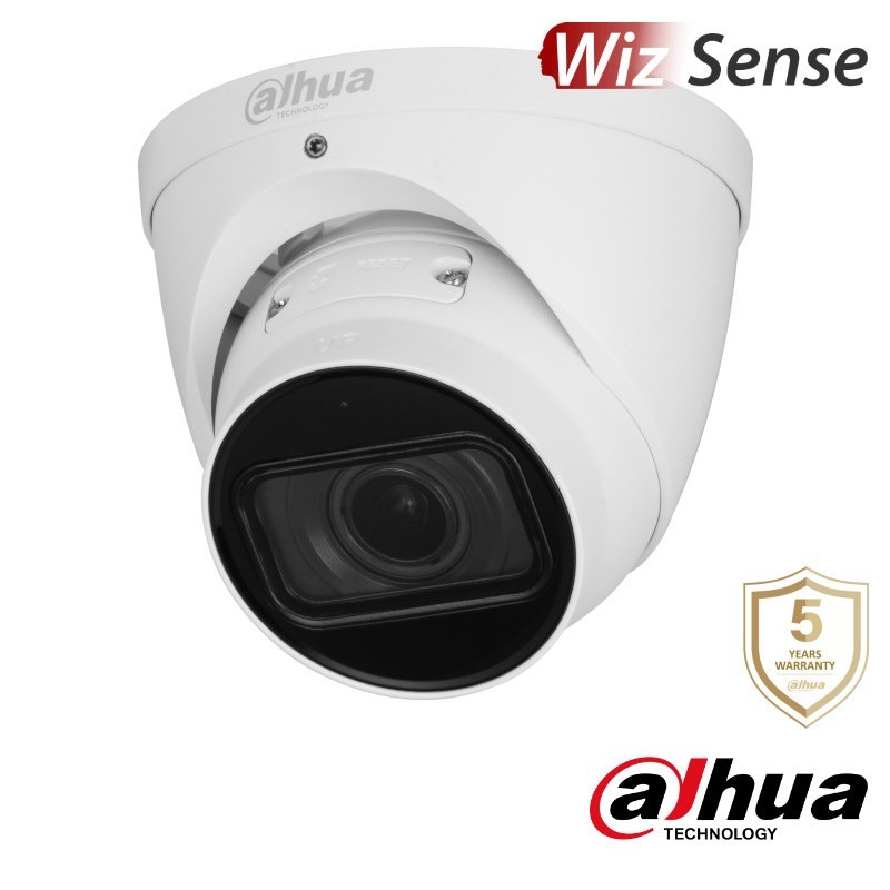 Dahua 4K IP dome - 40m - motorzoom - Starlight - WizSense - HDW3841T-ZS