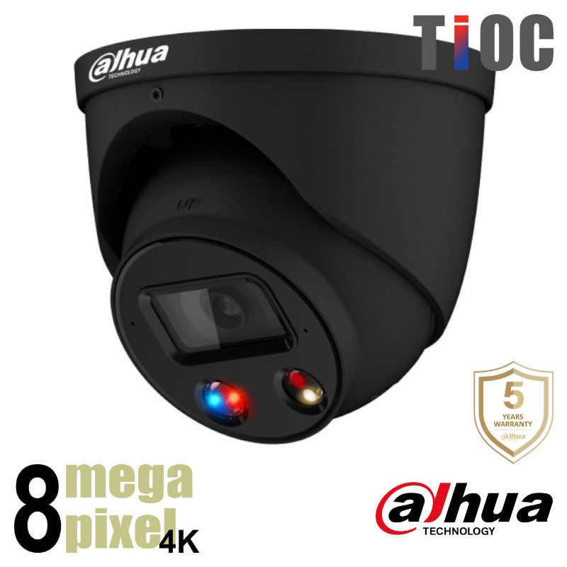 Dahua 4K TiOC IP - WizSense - Actieve afschrikking - 2,8mm- HDW3849HP-AS-28B