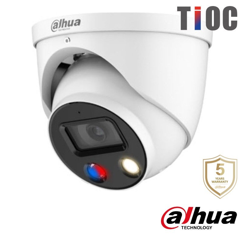Dahua 4K IP dome - 30m - 2.8mm - Full Color - TiOC - HDW3849H-AS-PV