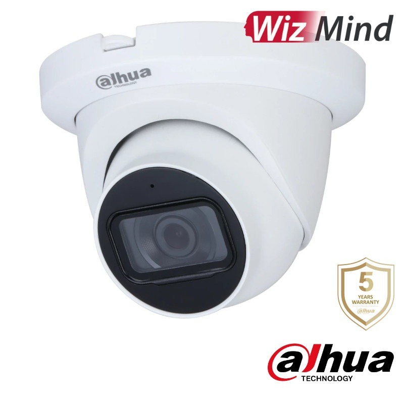 Dahua 4K IP dome - 50m - 2.8mm - Starlight - WizMind - HDW5842TM-SE