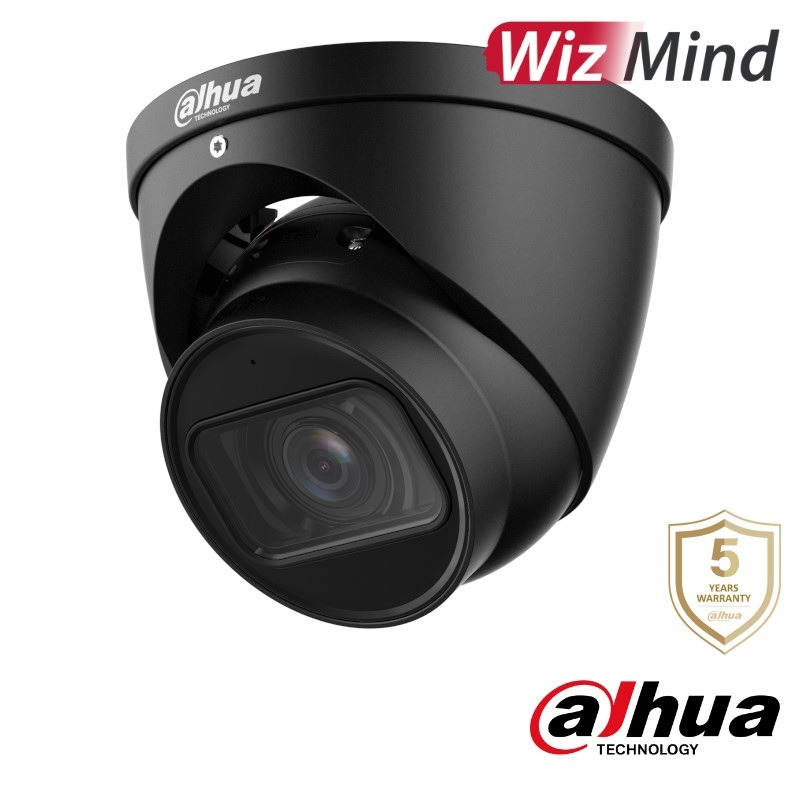 Dahua 4K IP dome - 50m - motorzoom - Starlight - WizMind - HDW5842T-ZE-B
