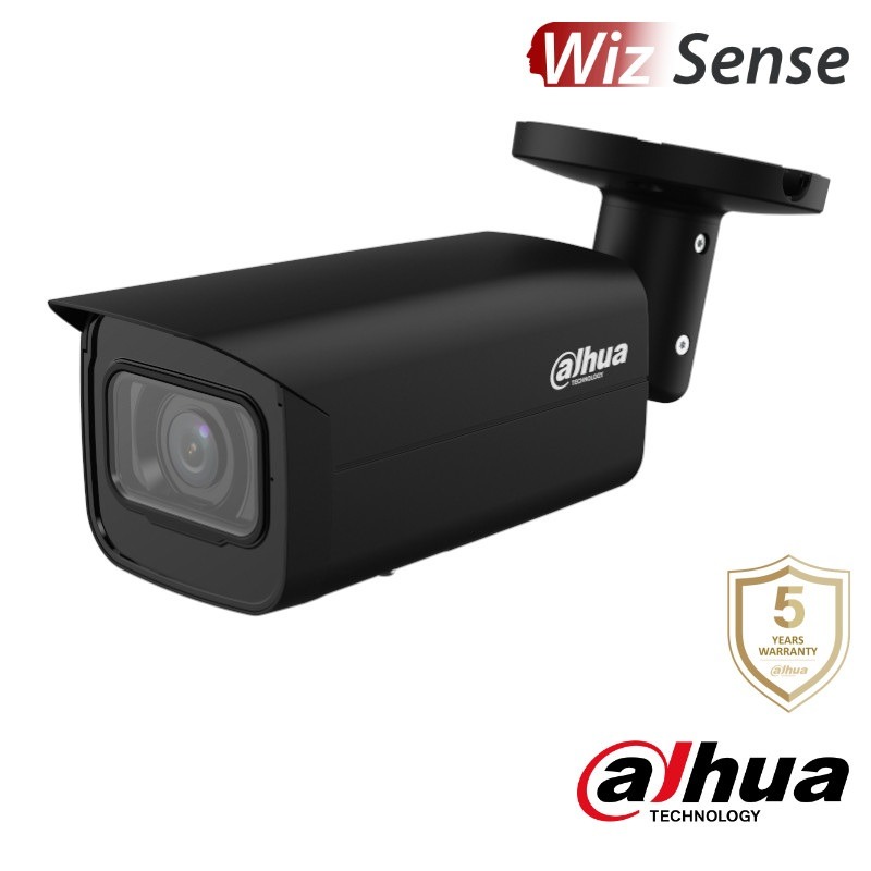 Dahua 4K IP bullet - 60m - motorzoom - Starlight - WizSense - HFW3841T-ZAS-B