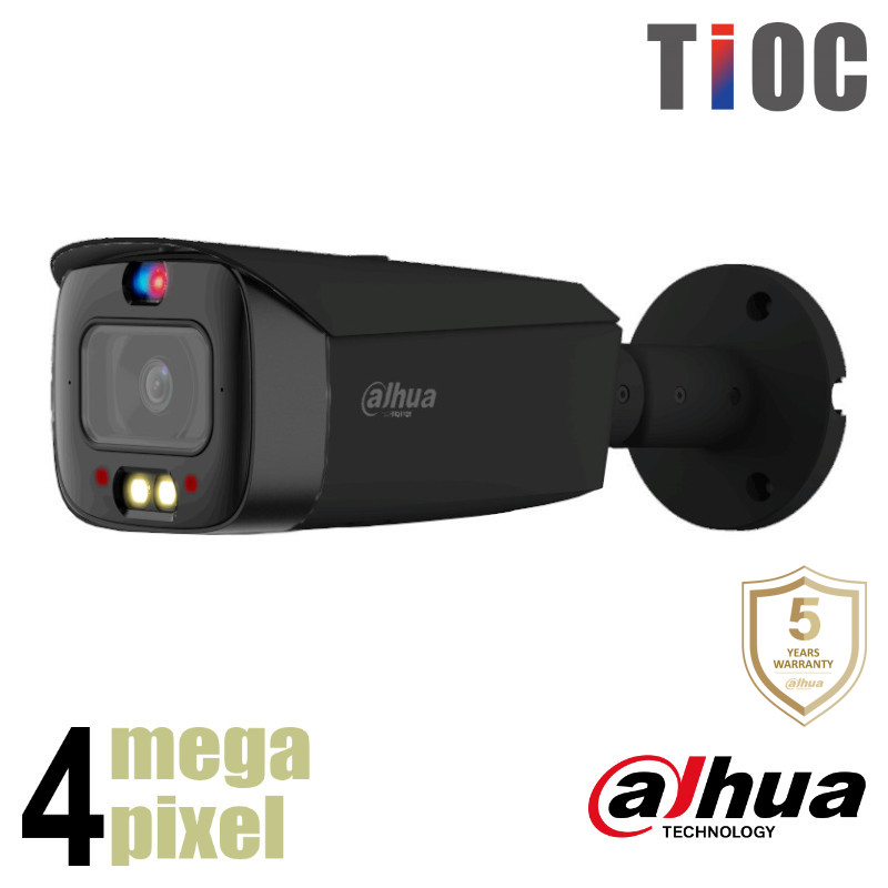 Dahua 4 megapixel TiOC IP - Wizsense - Actieve afschrikking - HFW3449T1P-AS-28B