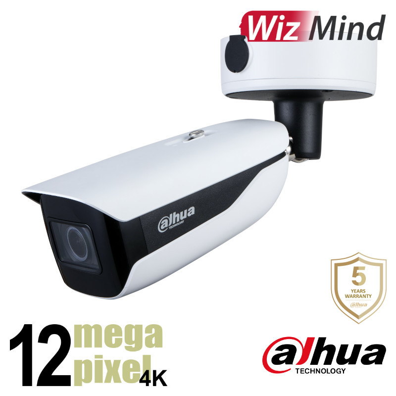Dahua 12MP IP bullet - 60m - motorzoom - Infrarood - WizMind - HFW71242H-Z