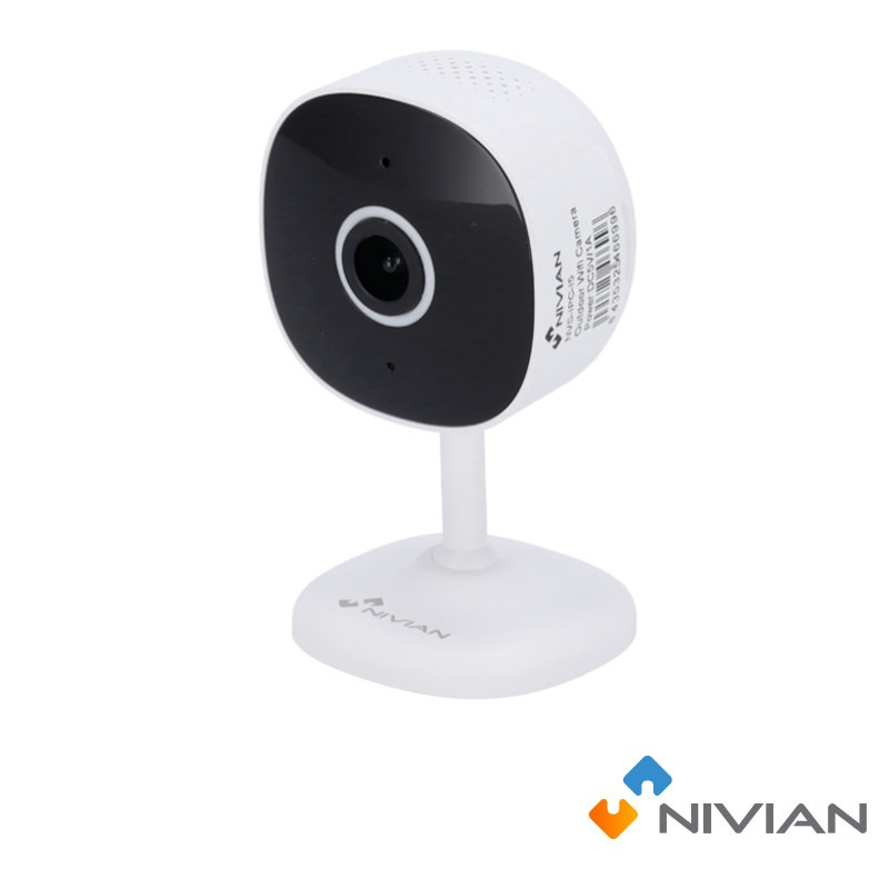 Nivian 3MP Wi-Fi Binnencamera met Microfoon | Audio & Nachtzicht – I5