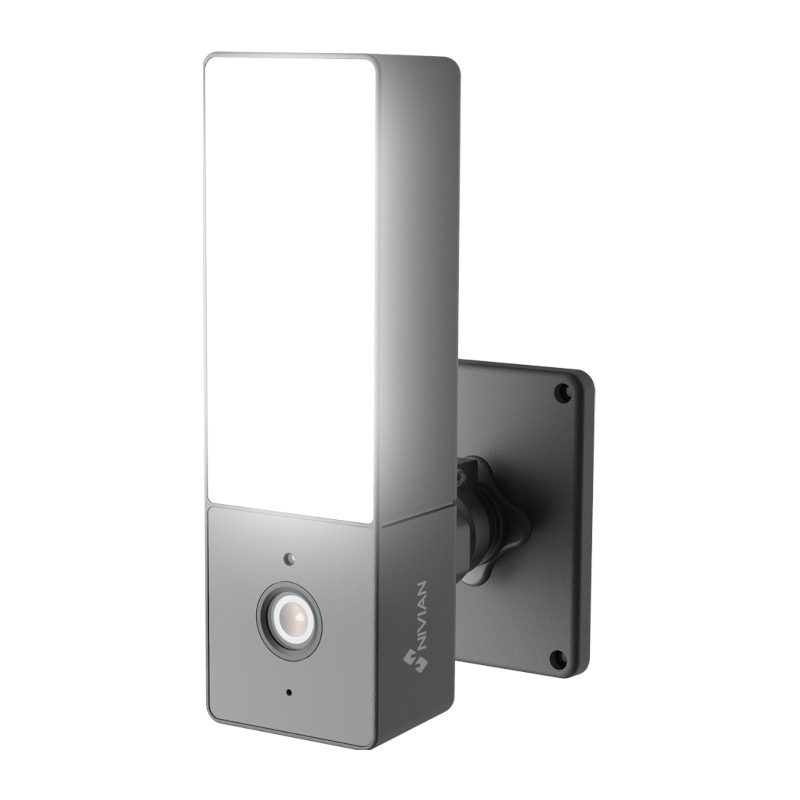 Nivian 3MP wifi camera - 10m - 3.6mm - Smart Home - Buitenlamp - Audio - L2