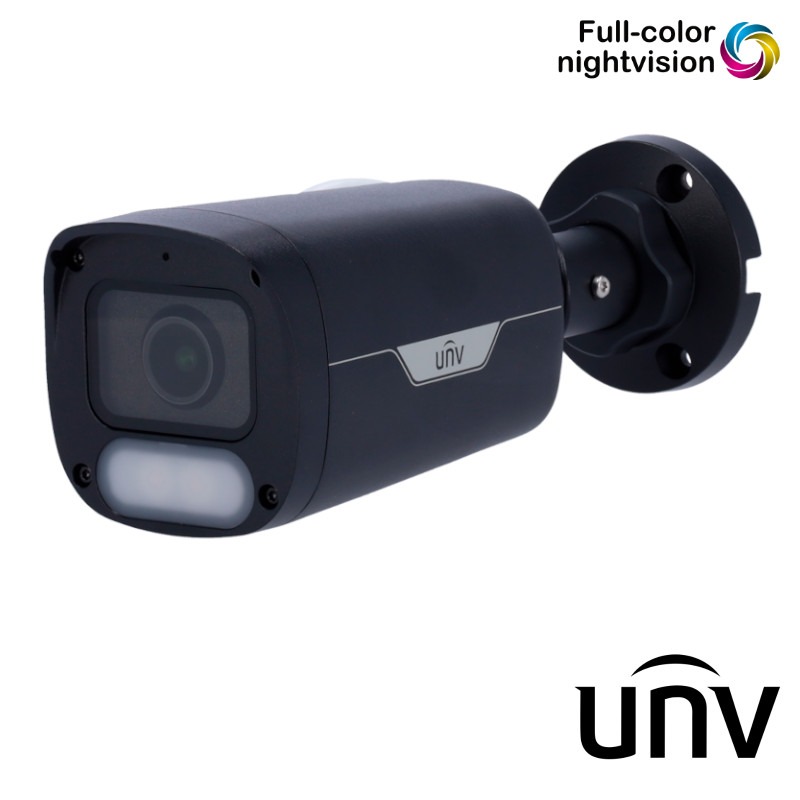 Uniview EasyStar 4MP IP bullet - 30m - 2.8mm - ColorHunter - IPC2314LE-ADF28KM-WP-B