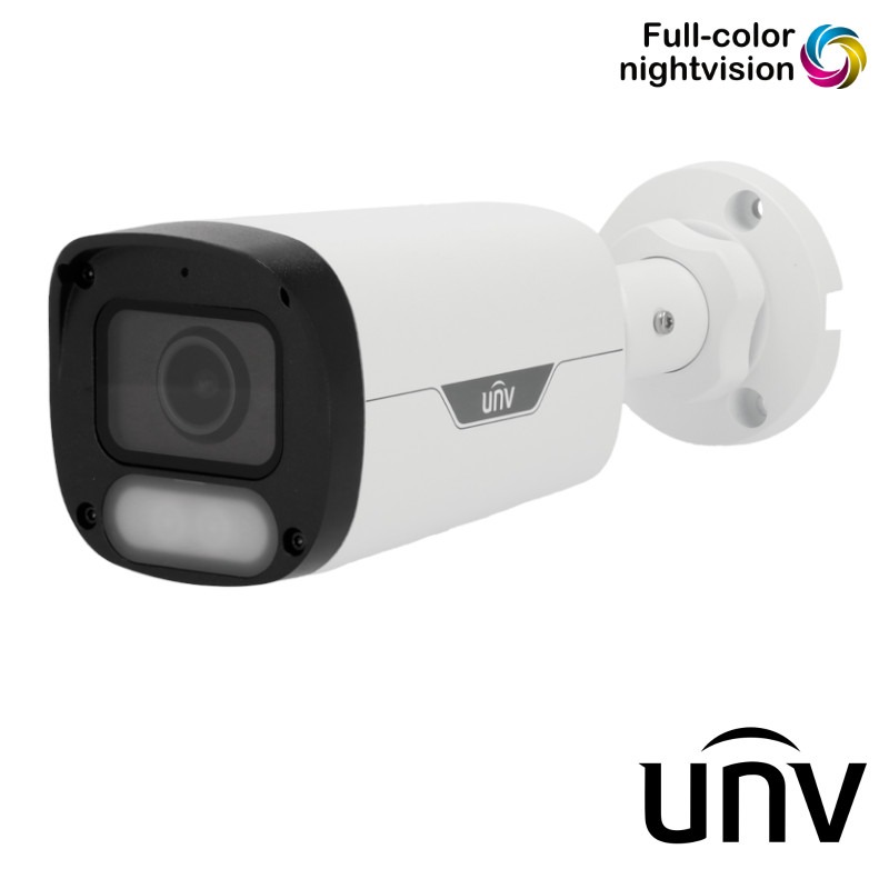 Uniview EasyStar 4MP IP bullet - 30m - 2.8mm - ColorHunter - IPC2314LE-ADF28KM-WP