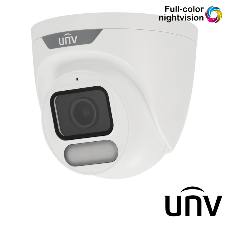 Uniview EasyStar 4MP IP Dome - 30m - 2.8mm - ColorHunter - UV-IPC3624LE-ADF28K-WP