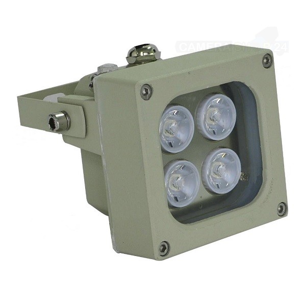 IR illuminator 80 meter 4 leds kijkhoek 45° - 220 volt - irl38