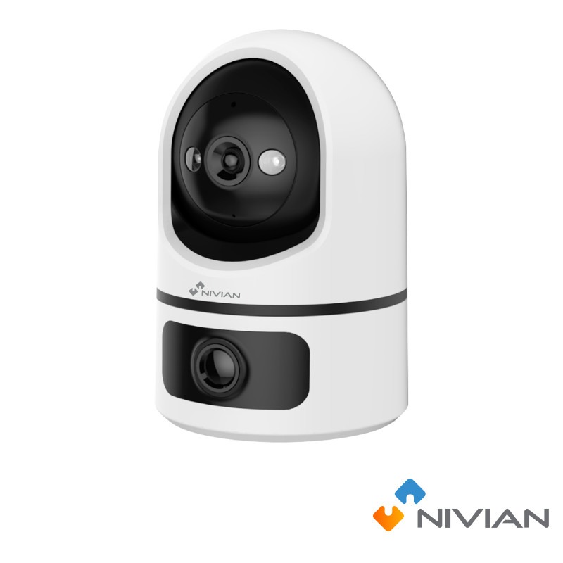 Nivian 3MP Dual Lens Smart IP Binnencamera | Autotracking & CCTV – IS7-DUAL