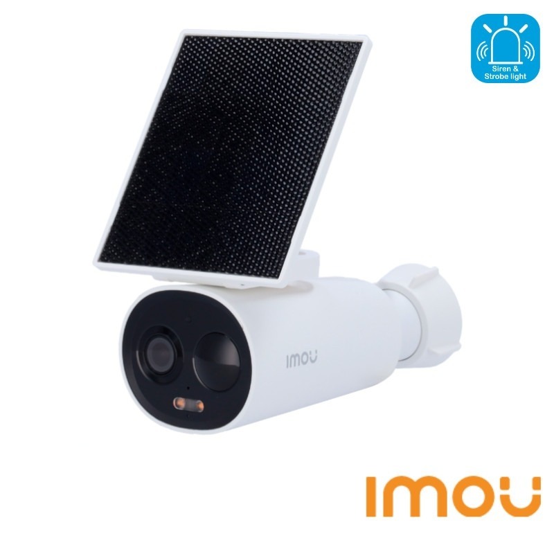 Imou 3MP wifi camera - microfoon & speaker - accu - zonnepaneel - K9DCP-3T0WE