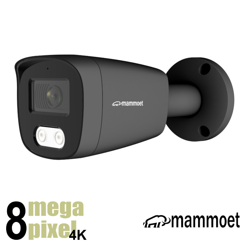 Aanbieding: Mammoet 8MP/4K IP camera - slimme detectie - 25m nachtzicht - SD slot - 2,8mm | MAMB3