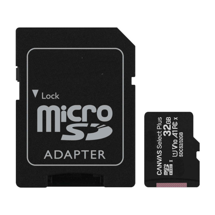 Micro SDHC geheugenkaart 32GB Class 10 UHS-I – msd32