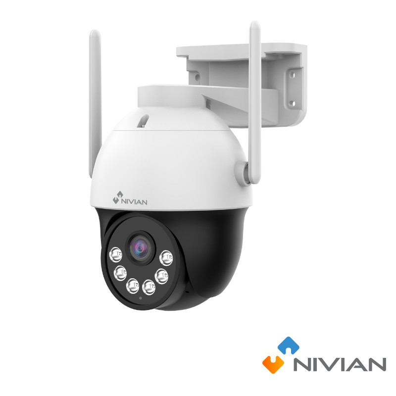 Nivian 3MP Bestuurbare Wi-Fi Camera | Pan/Tilt & Audio – MOTOCAM30-W6