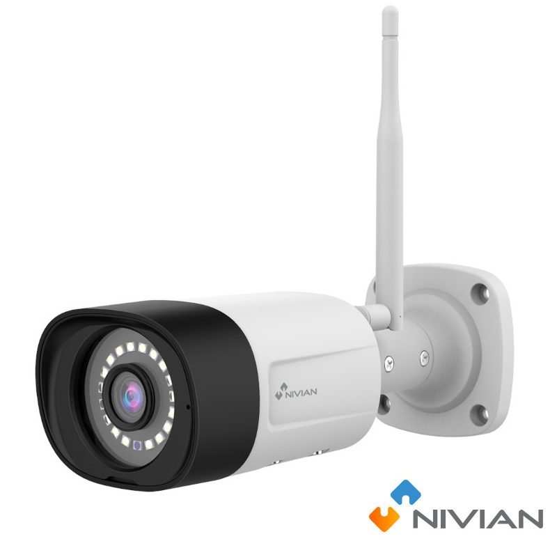 Nivian 3MP wifi camera - 20m nachtzicht - 4mm lens - CAM30-W6