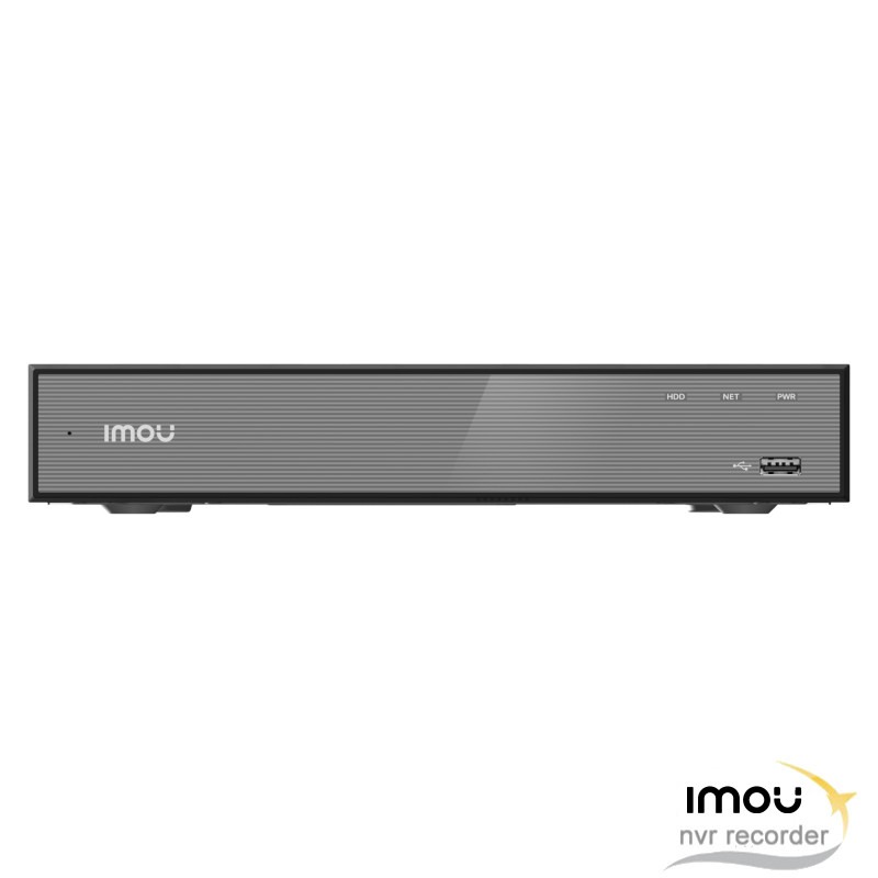 Imou 10-Kanaals NVR Recorder tot 4K – Geen POE - 16TB – NVR-N110-8A0E-P-IMOU