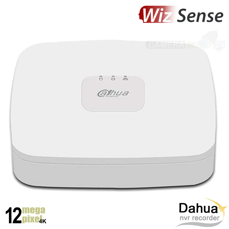 Dahua 8 kanaals 12MP NVR recorder - WizSense - no PoE - NVR2108-IQ