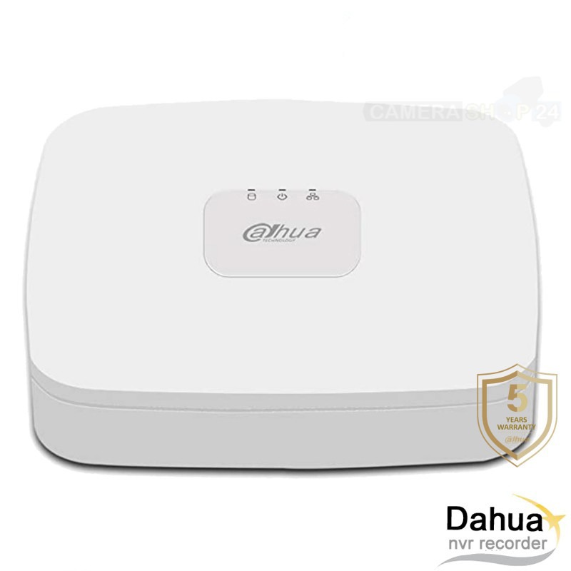 Dahua 4K 16 kanaals NVR recorder - audio - 8x PoE - SMD - NVR4116-8P-4KS2