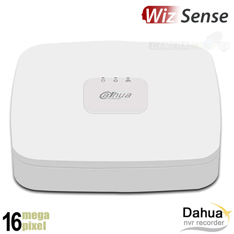 Dahua 16MP 4 kanaals NVR recorder - WizSense - SMD - 4x PoE - NVR4104-P-EIQ