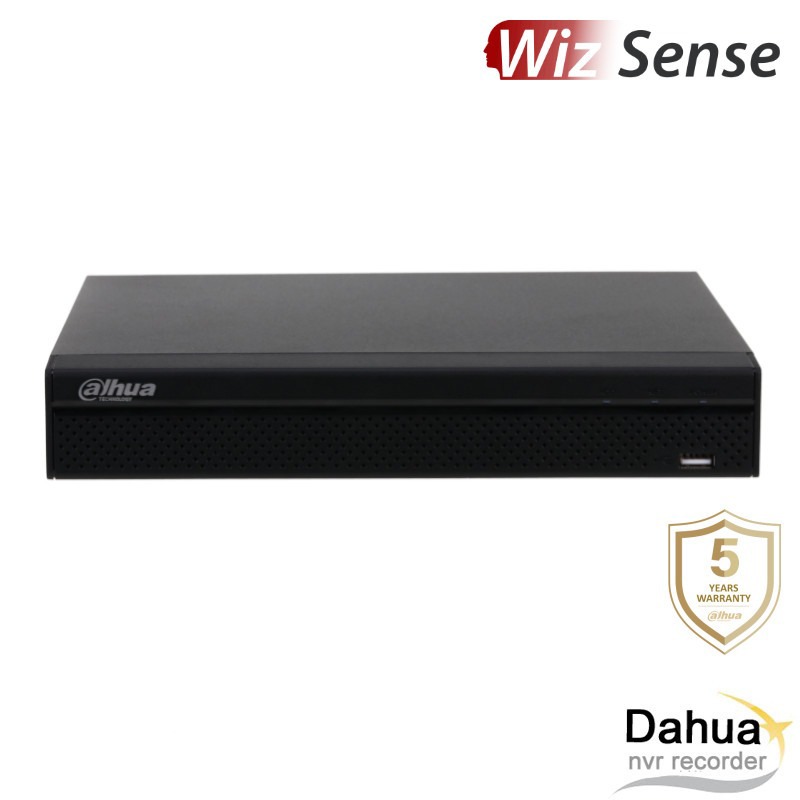 Dahua 12MP 4 kanaals NVR recorder - WizSense - Geen PoE - NVR4104HS-4KS3L