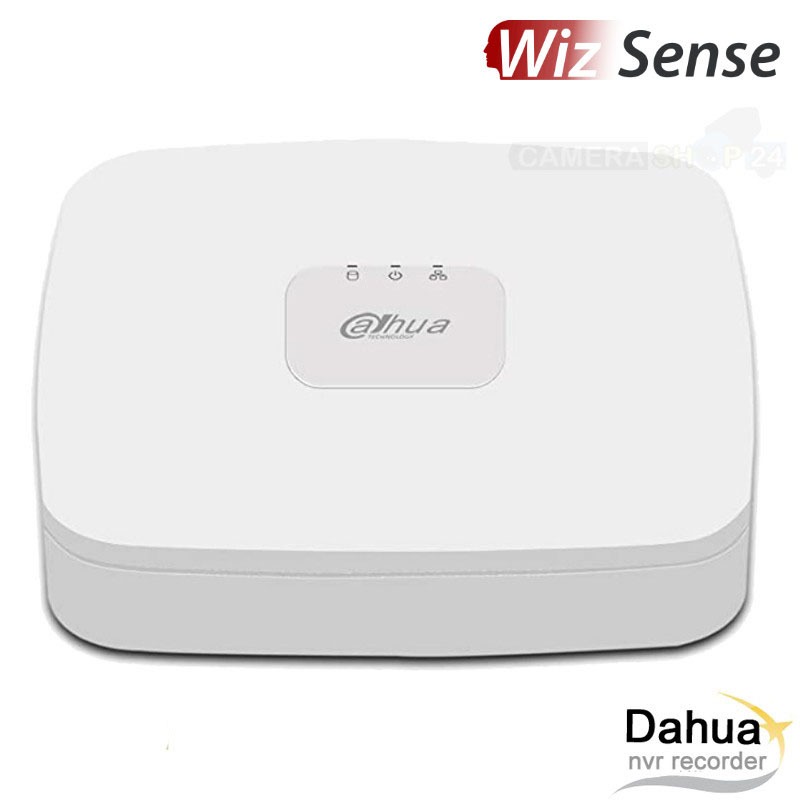Dahua 16MP 4 kanaals NVR recorder - WizSense - Geen PoE - NVR4104-EI