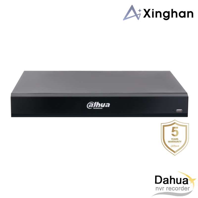 Dahua 16-kanaals NVR recorder – WizMind Xinghan AI – 16x PoE – NVR5216-16HP-XI/ProQ