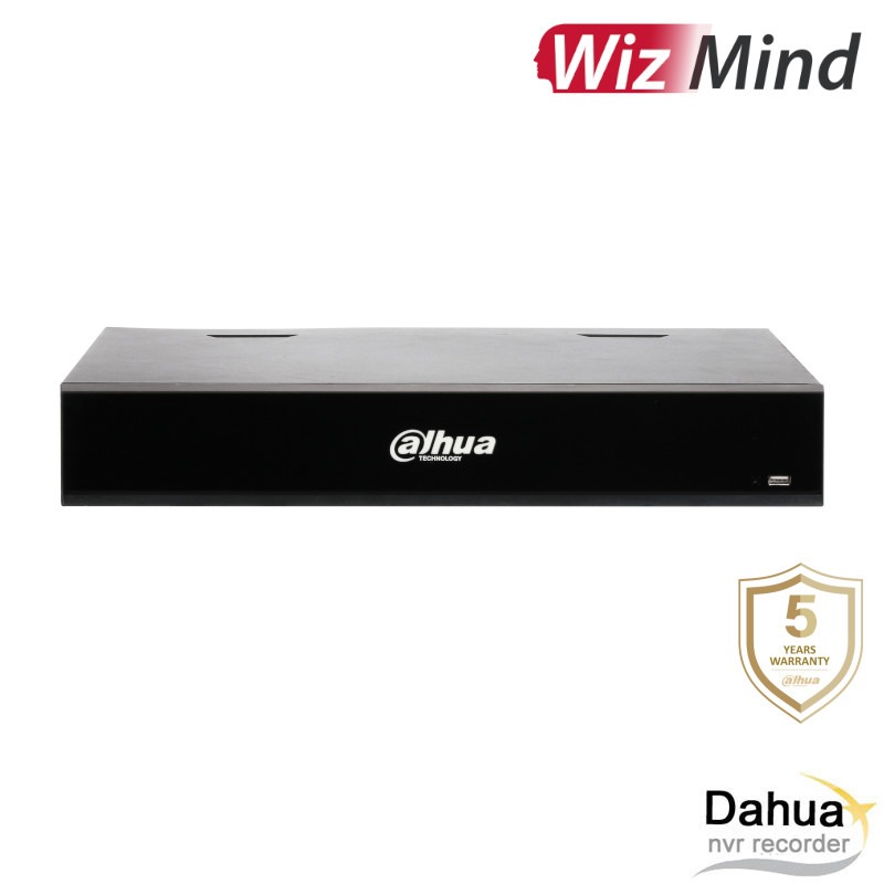 Dahua 16 kanaals NVR - Wizmind - 16 x PoE - metadata - NVR5216-P-I/L