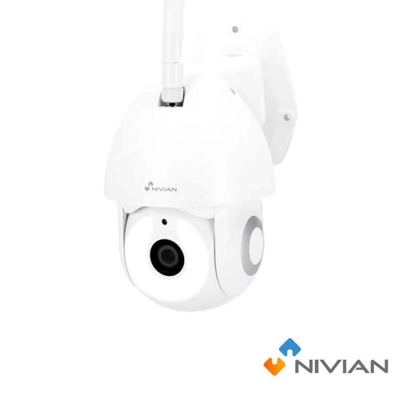 Nivian 3MP Bestuurbare Wi-Fi Camera | Autotracking & Audio – 0S2