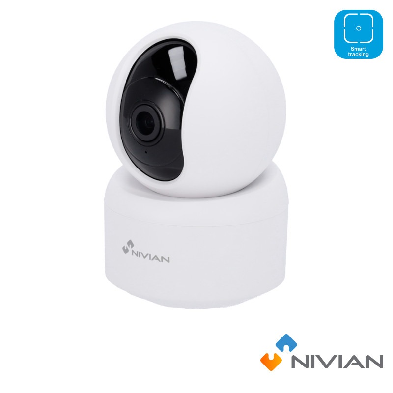 Nivian 3MP Wi-Fi Binnencamera met Autotracking | Smart Home & Audio – IS4
