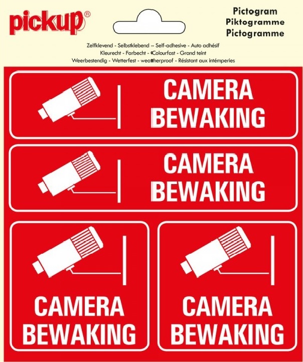 Pickup Vinyl stickers camerabewaking 4in1 - sk21