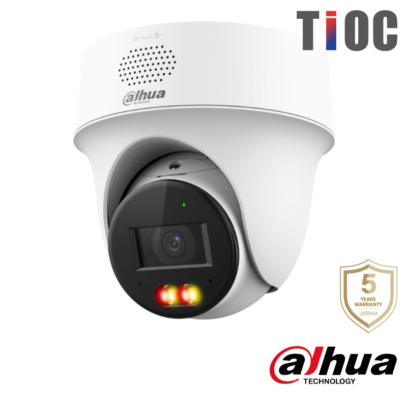 Dahua 4MP PT dome camera - Binnengebruik - TIOC - IPC-PT1439HP-PV-0280