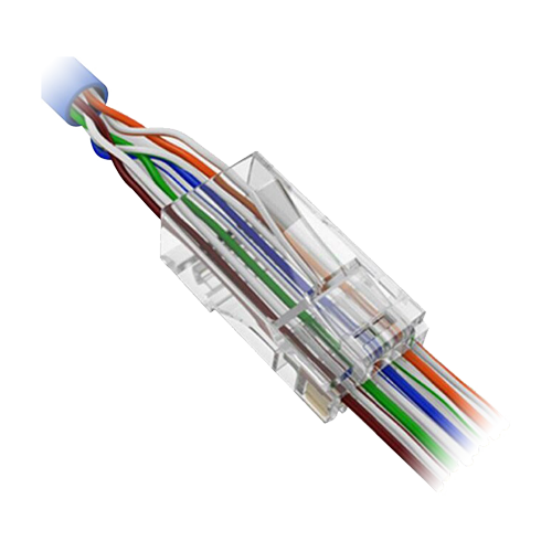 RJ45 UTP plug 10 stuks - schuif - rj300