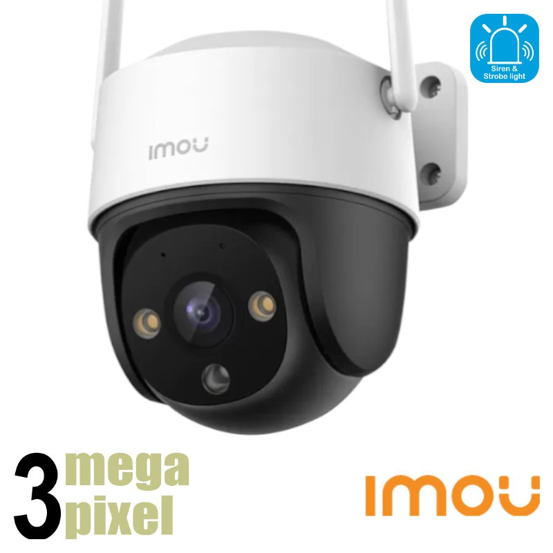 Imou Cruiser 3MP bestuurbare Wifi camera - smart-tracking - active deterrence - IPC-S7CP