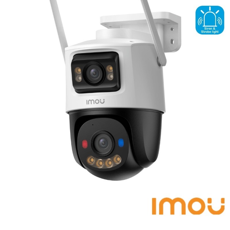 Imou Cruiser Dual 2x 3MP wifi camera - dual lens - actieve afschrikking - persoonsdetectie - S7XEP-6M0WED