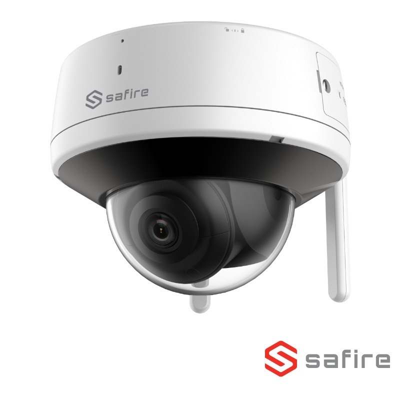 Safire 4MP wifi dome camera - 30m nachtzicht - microfoon - IPD821WHA