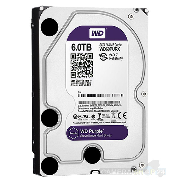 6000gb Western Digital Purple harde schijf