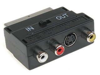 Scart verloop stekker svhs s-vhs - sca1