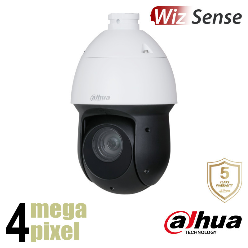 Dahua 4MP IP speeddome - 25x zoom - Starlight - WizSense - SD49425GB-HNR