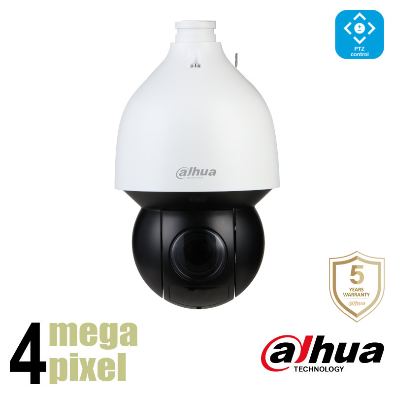 Dahua Wizsense 4MP IP PTZ camera - 45x zoom - 150m - DH-SD5A445GB-HNR