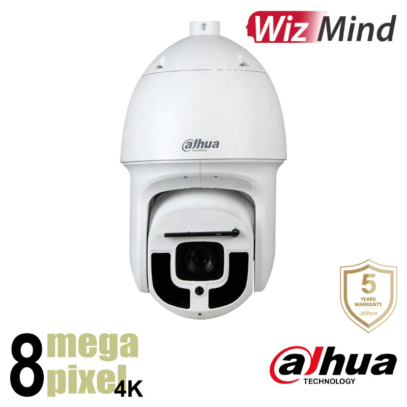 Dahua WizMind AI 4K PTZ camera - tracking - 40x zoom - IR 500 mtr - SD8A840-HNF-PA