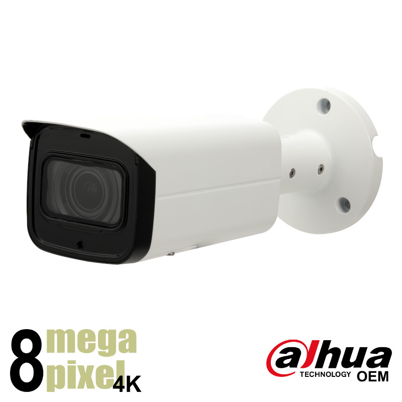 Dahua OEM 4K IP camera - 60m nachtzicht - 2.8mm lens - SD-kaart slot - uhb3