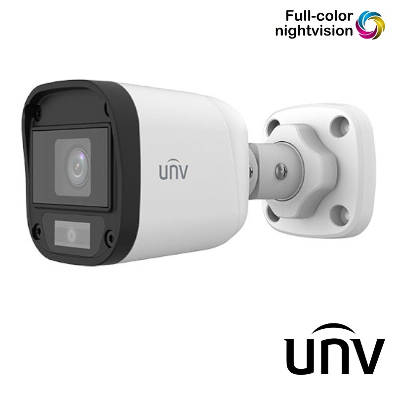Uniview Full HD 4in1 bullet - full color - 20m nachtzicht - 2,8mm - UV-B112-F28-W