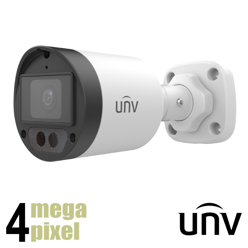 4MP 4in1 bullet camera - starlight - microfoon - 40m - 2,8mm - UV-B124-AF28LM